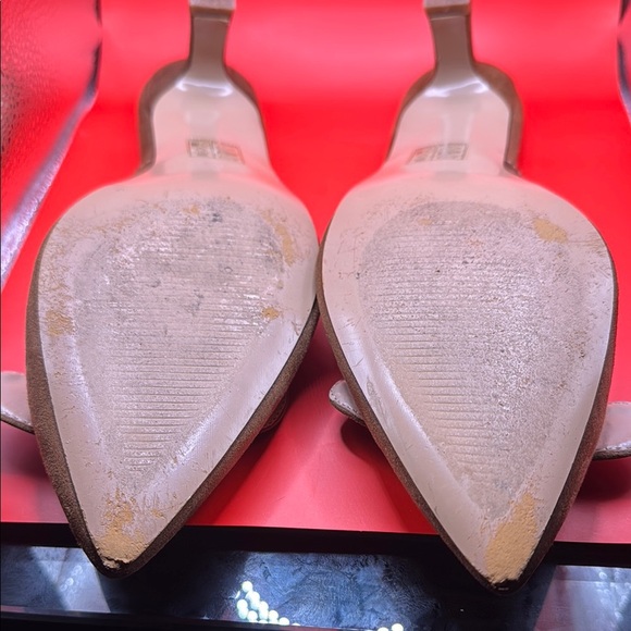 Journee Collection Brown Heels with Decorative Buckle - Picture 10 of 13